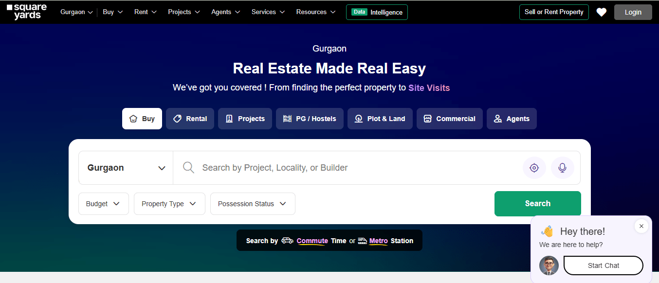 Log In To Square Yards
for rental property listing