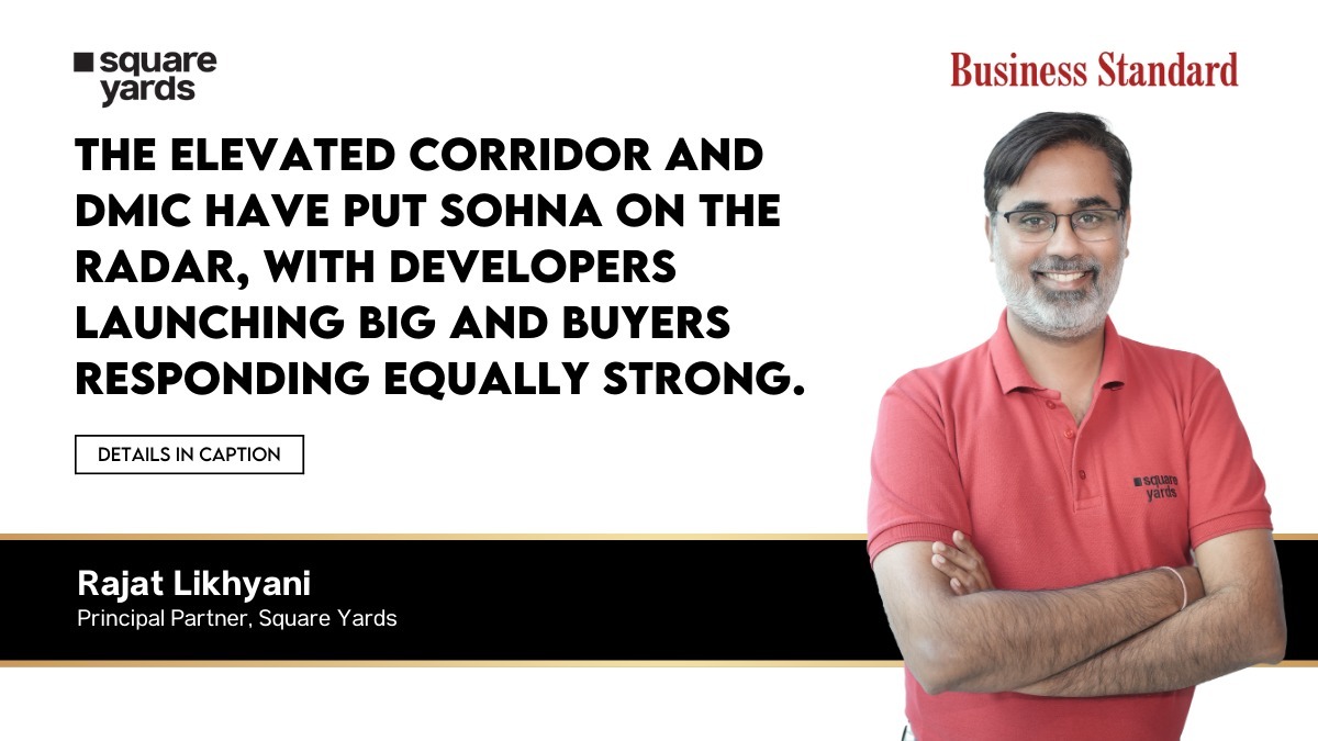 Sohna Road and Noida Sector-150 Lead Property Price Growth in NCR