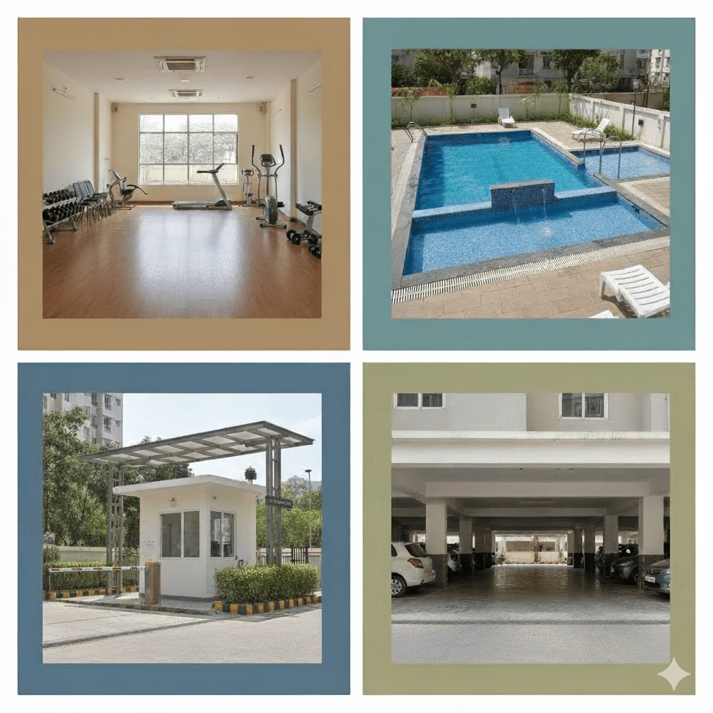 Pune under 1 Cr apartment amenities