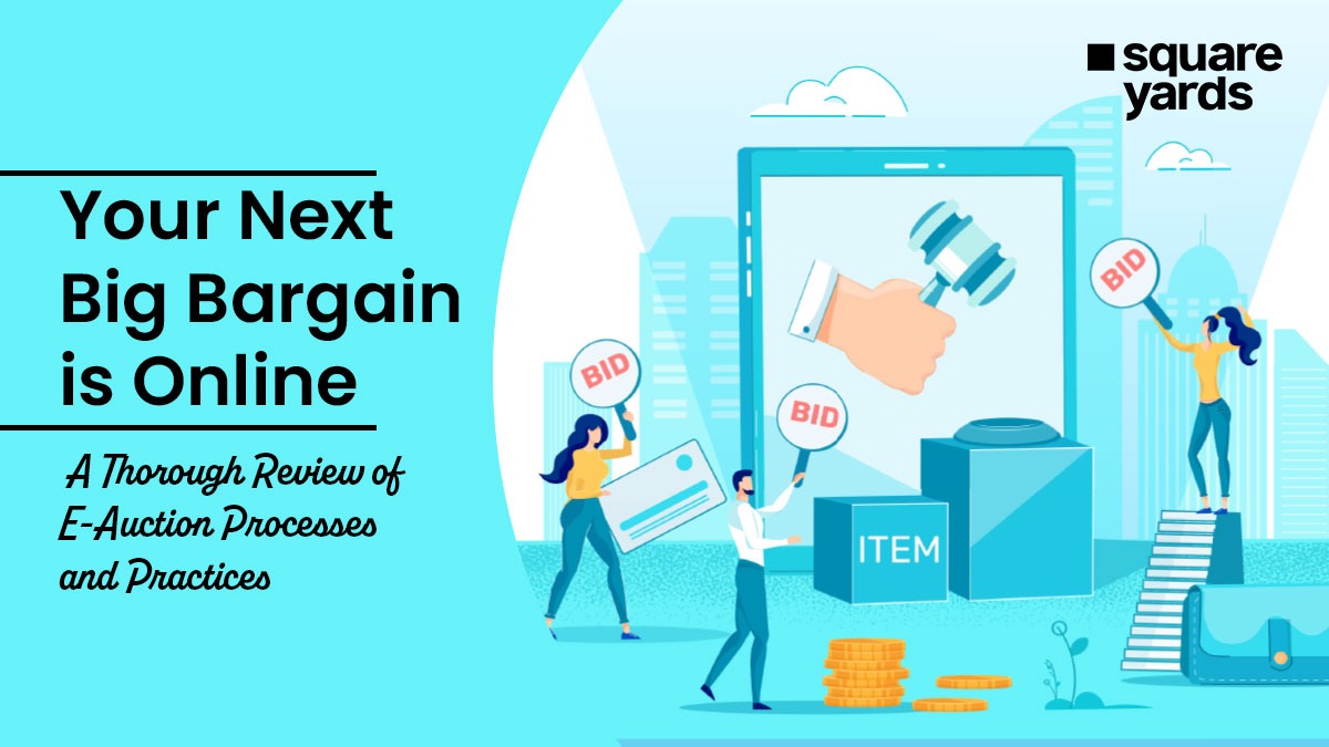 E-auction in real estate in India