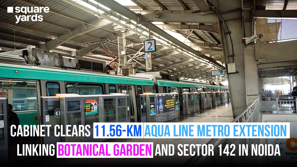 noida metro aqua line extension