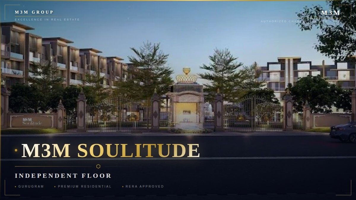 m3m soulitude independent floor