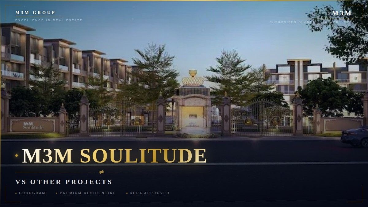 M3M Soulitude vs M3M projects Gurgaon
