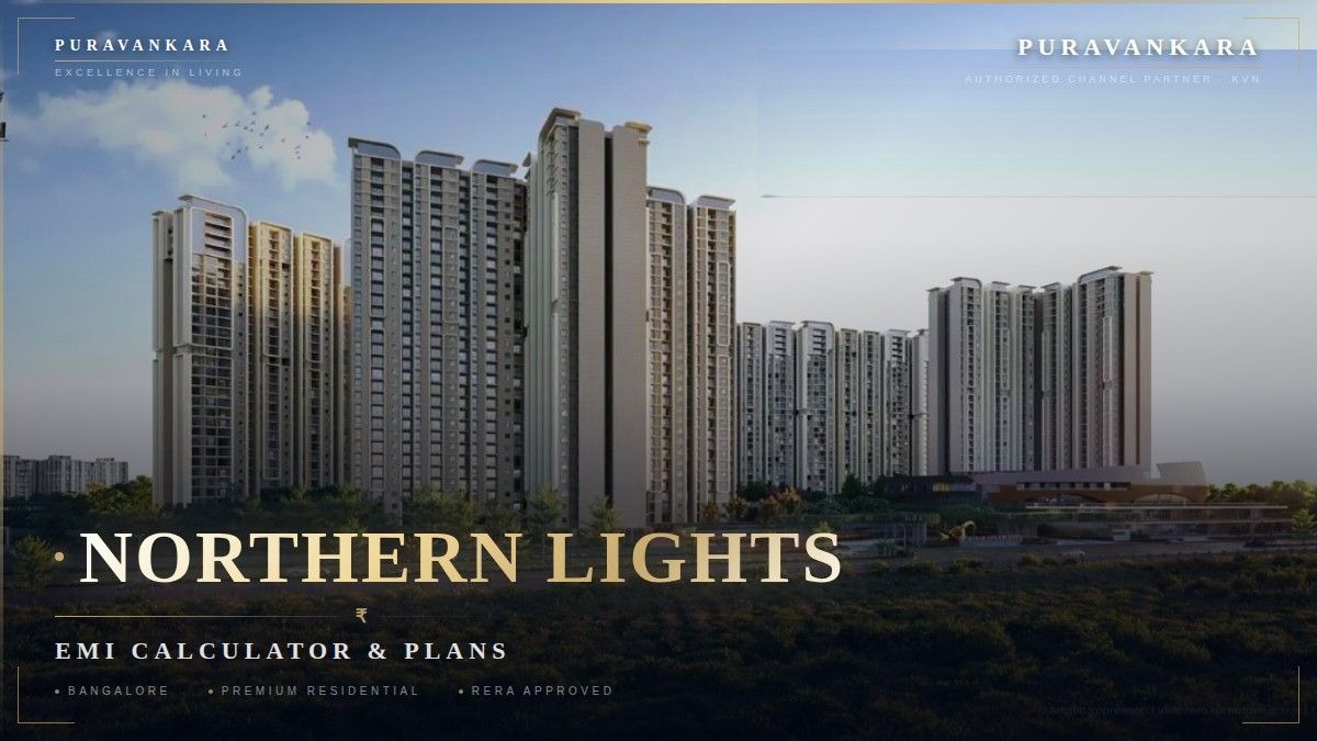 puravankara northern lights emi calculator plan