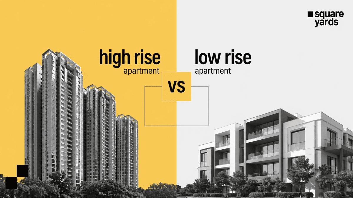 high rise vs low rise apartment​