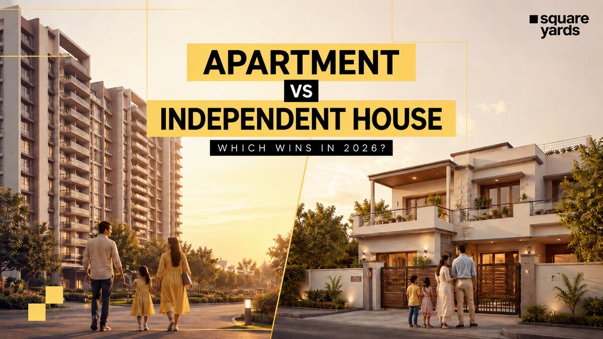 This is a guide for apartment vs independent house
