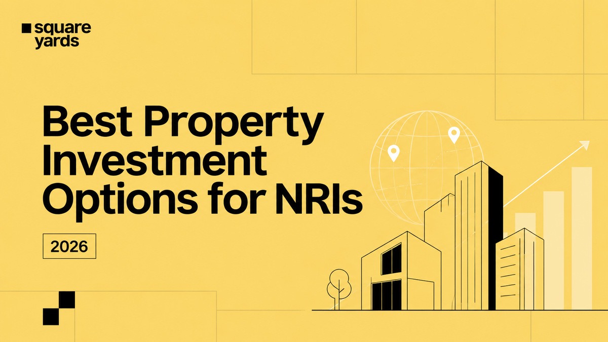 This is a guide for best property investment options for nri