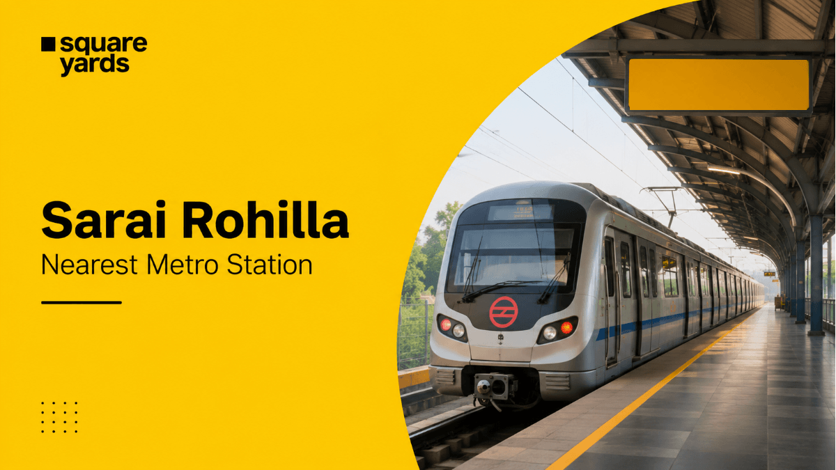 sarai rohilla nearest metro station