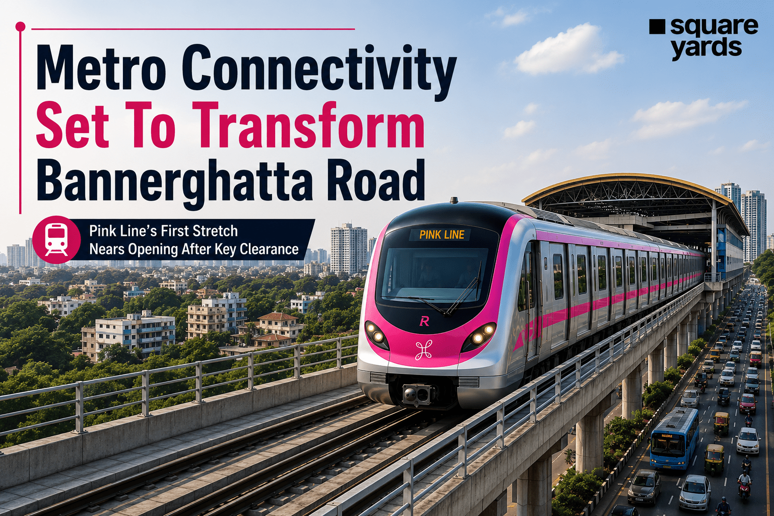 pink line metro