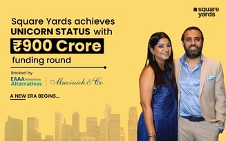 square yards turns unicorn