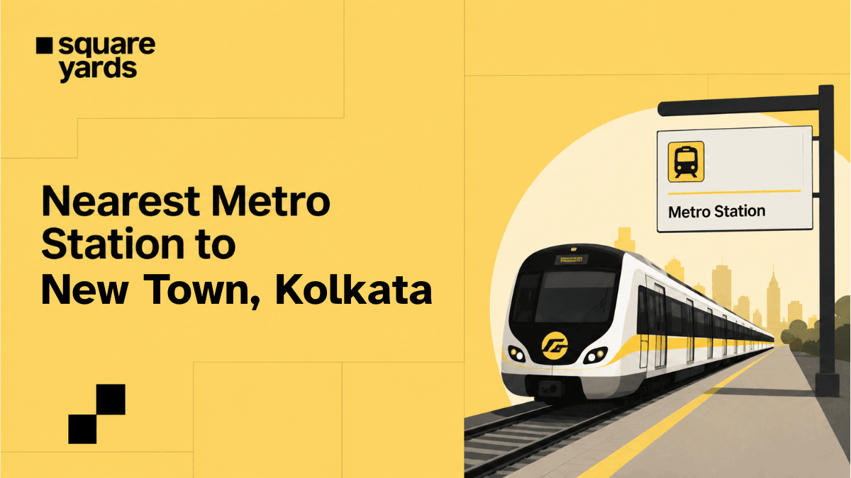 nearest metro station to new town