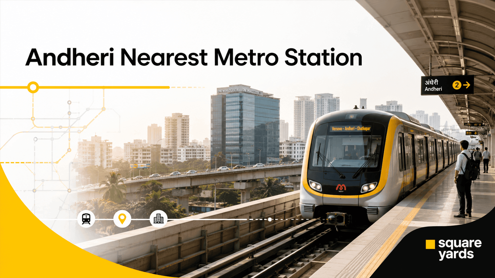 nearest metro station to andheri mumbai