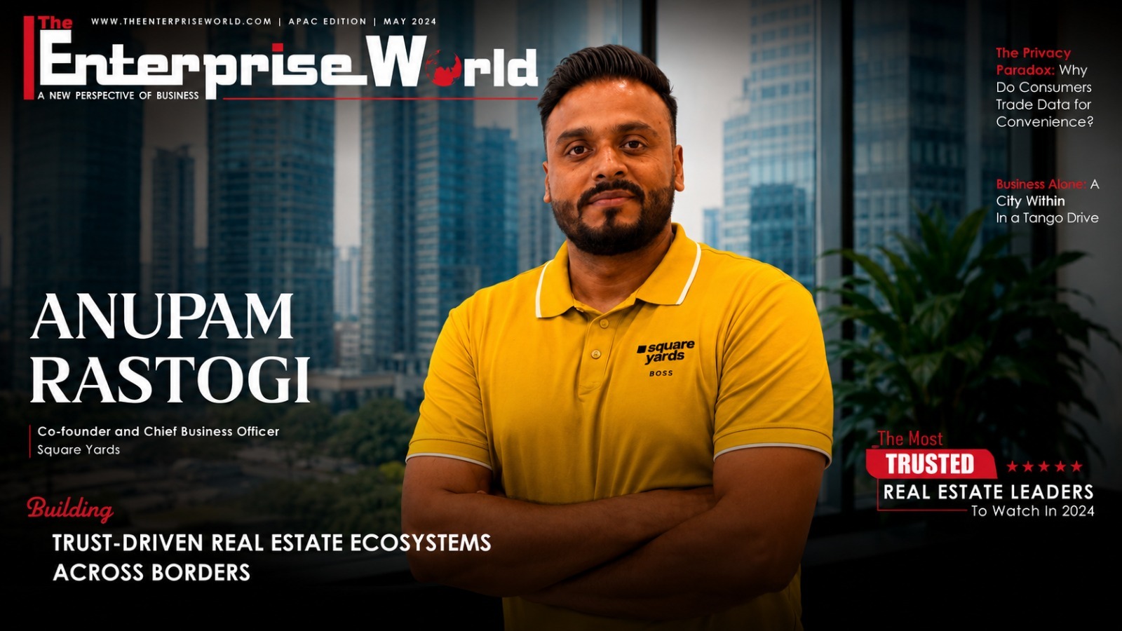 anupam rastogi on building trust