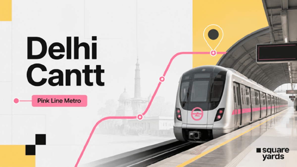 delhi cantt nearest metro station