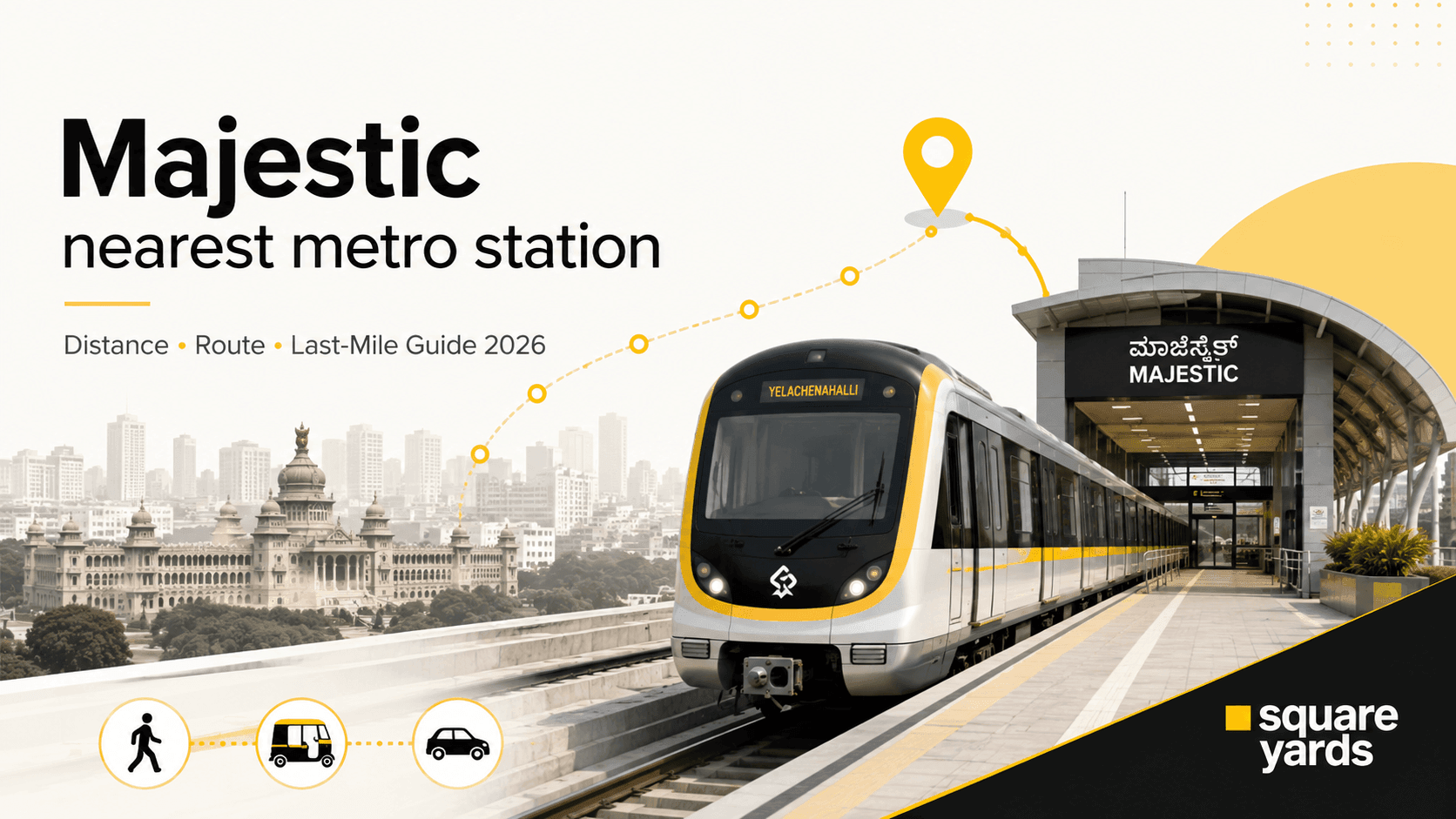 nearest metro station to majestic