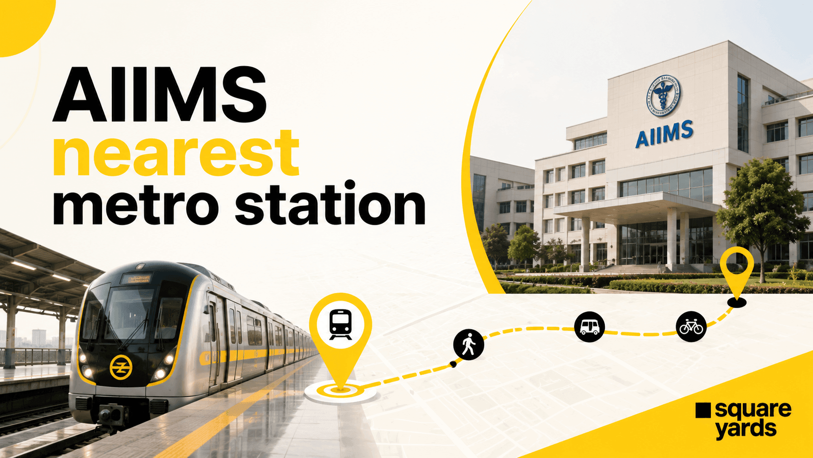 nearest metro station to aiims