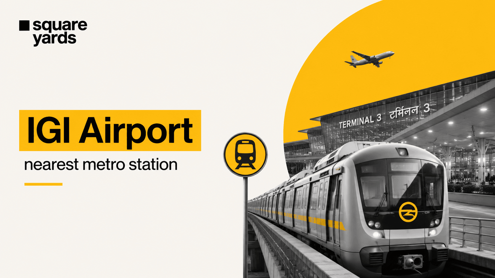 igi airport nearest metro station