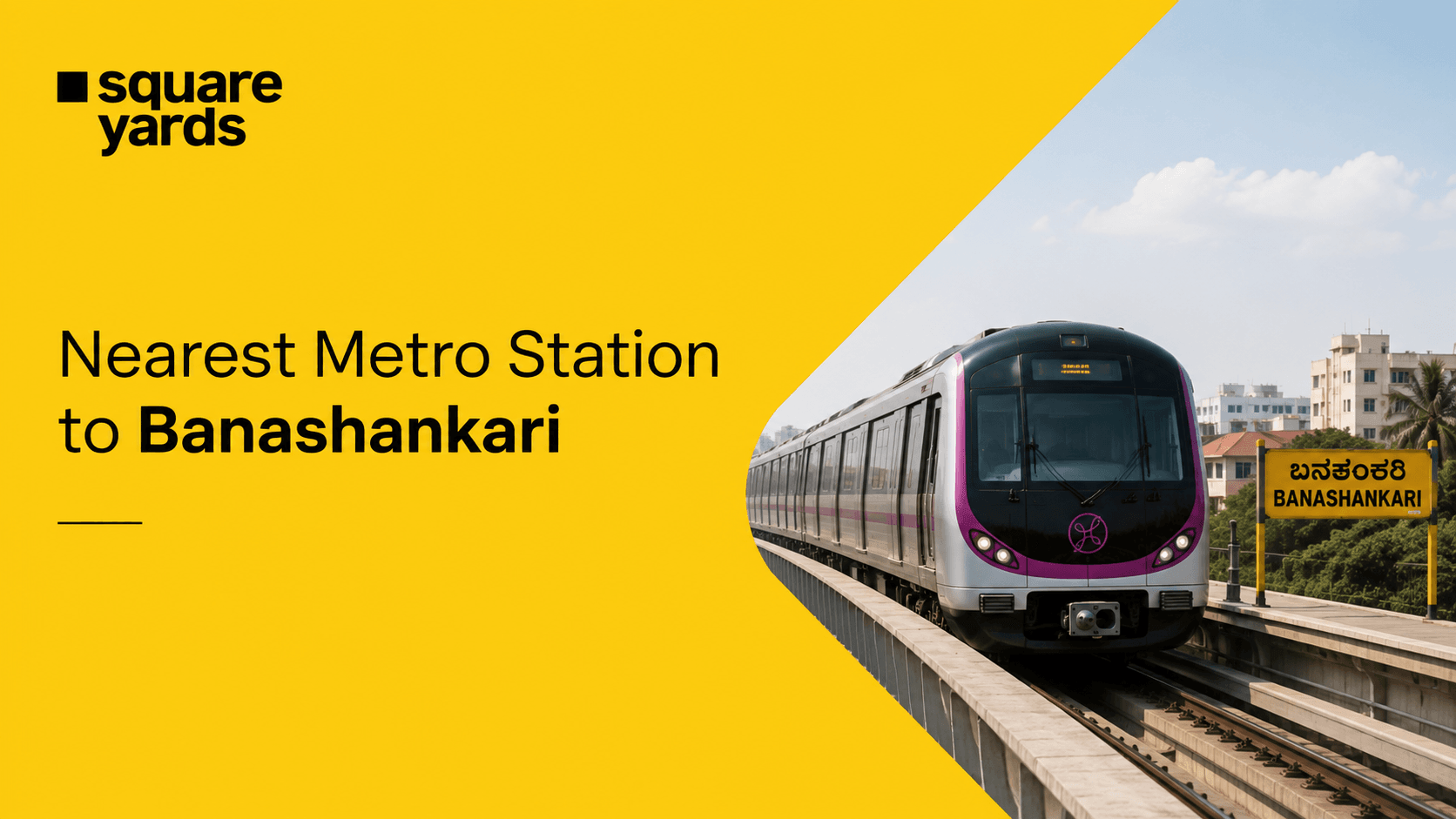 nearest metro station to banashankari