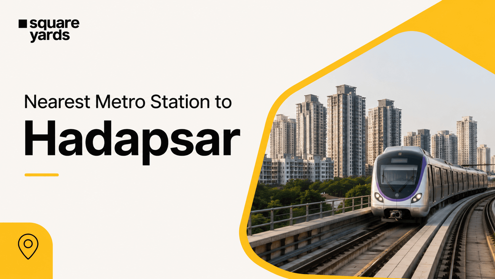 nearest metro station to hadapsar
