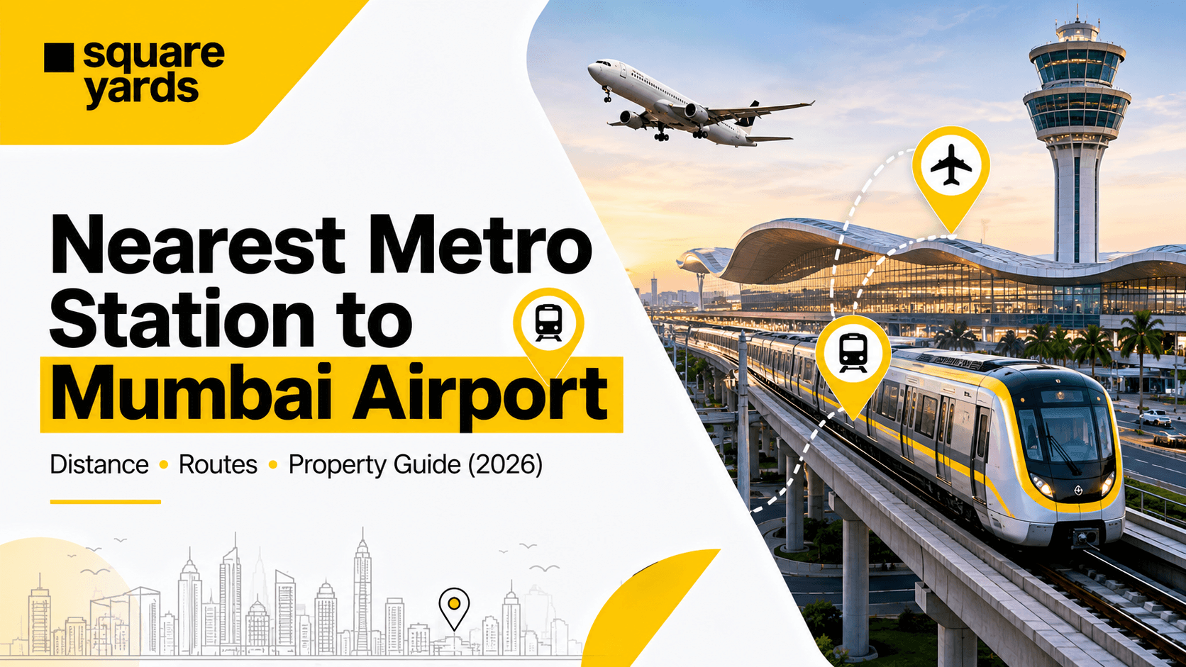 nearest metro station to mumbai airport