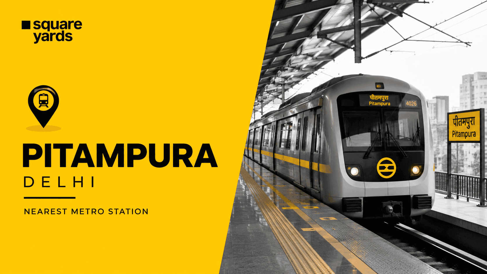 nearest metro station to pitampura