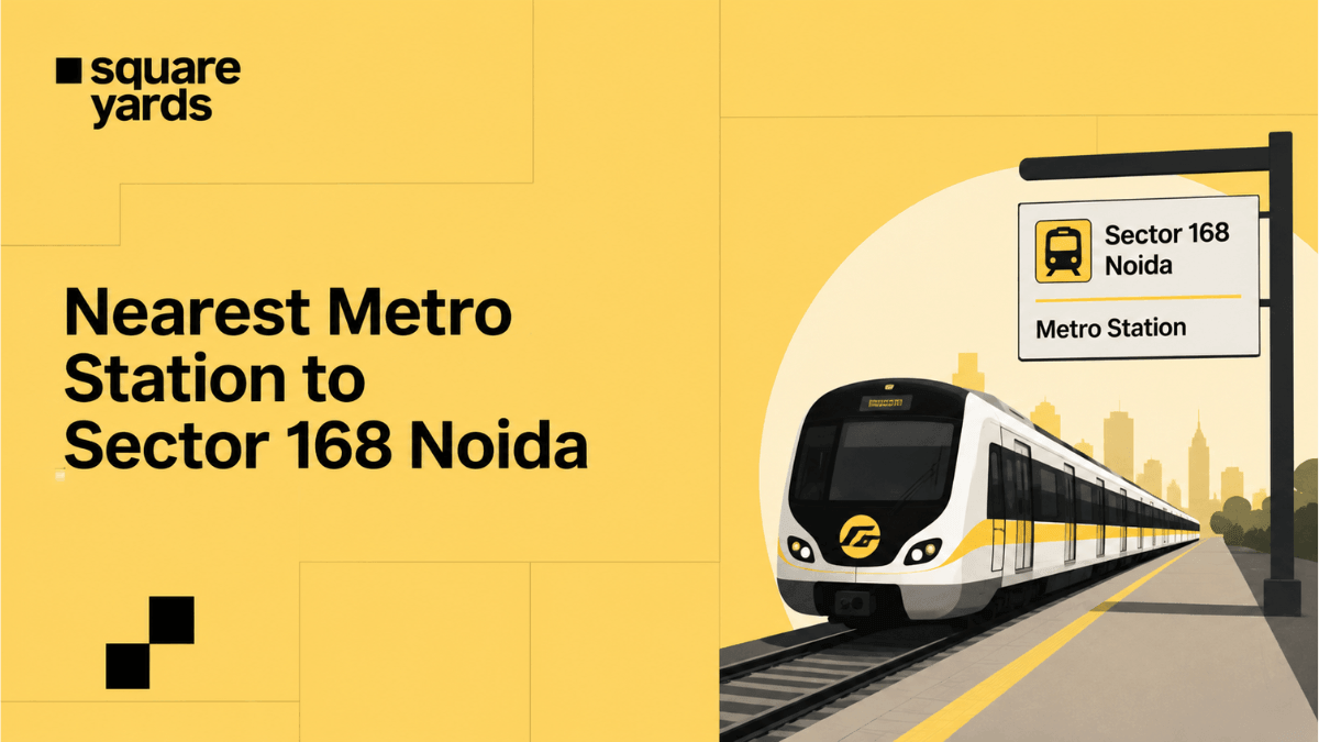 nearest metro station to sector 168