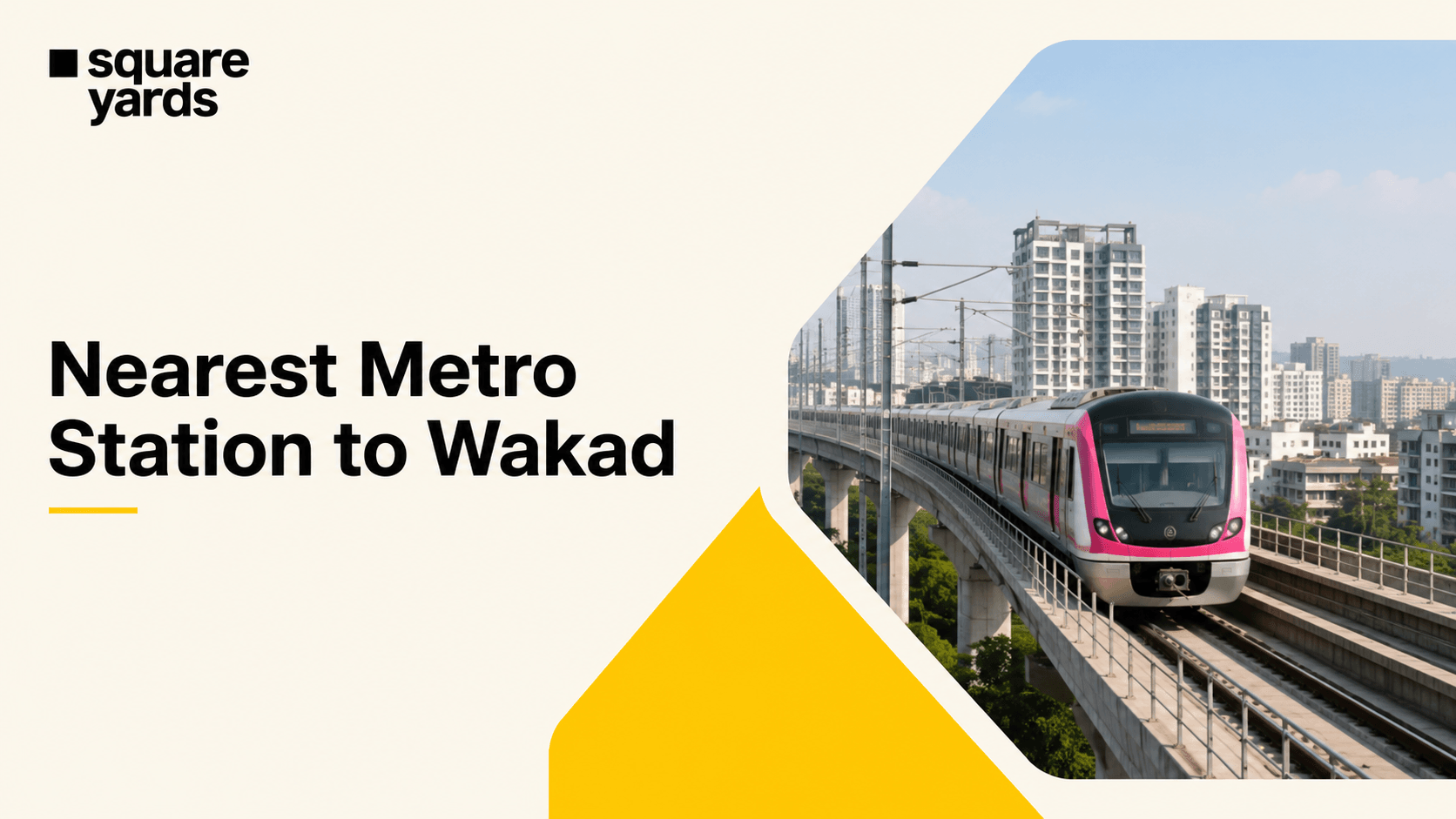 nearest metro station to wakad