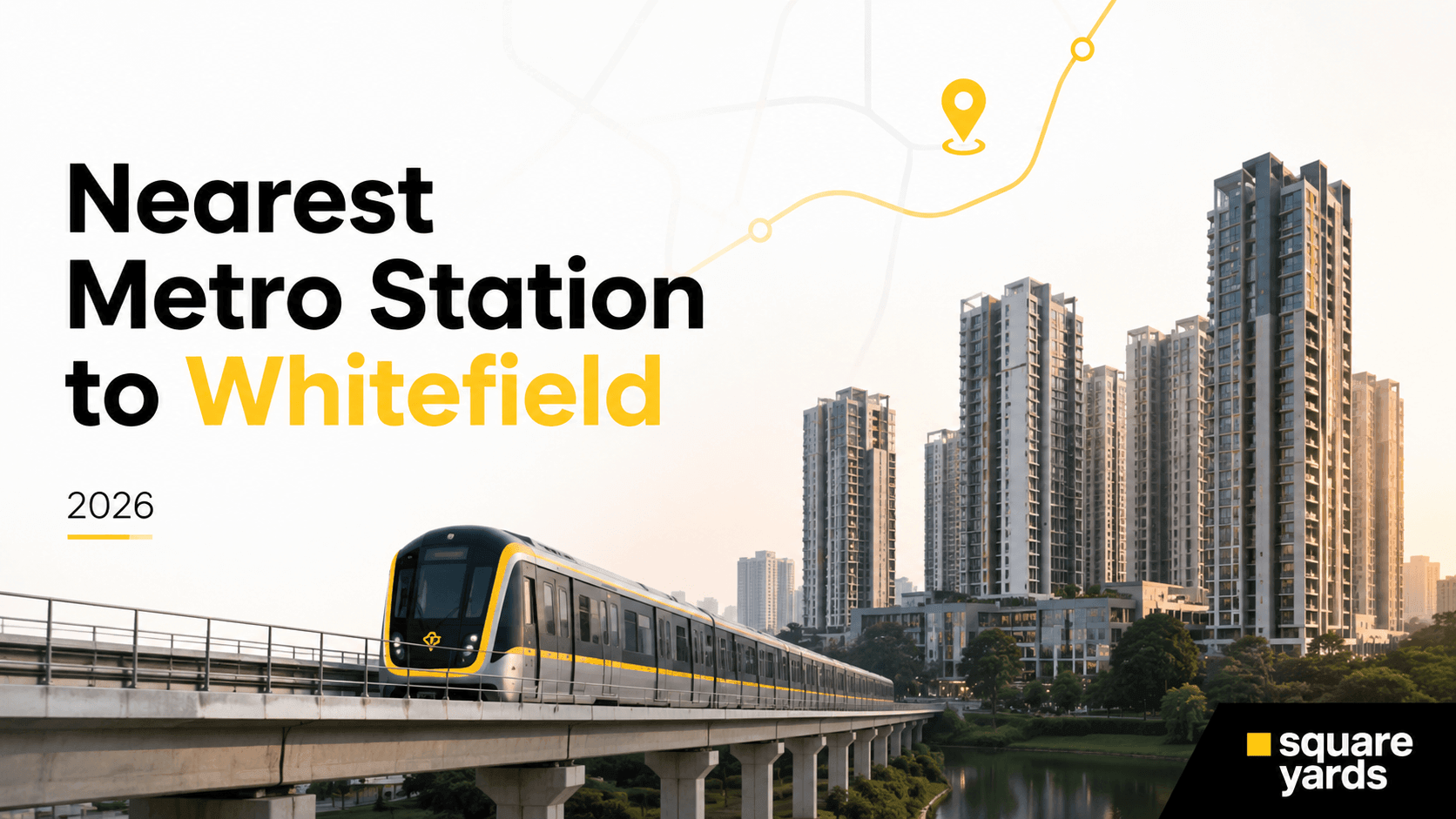 nearest metro station to whitefield
