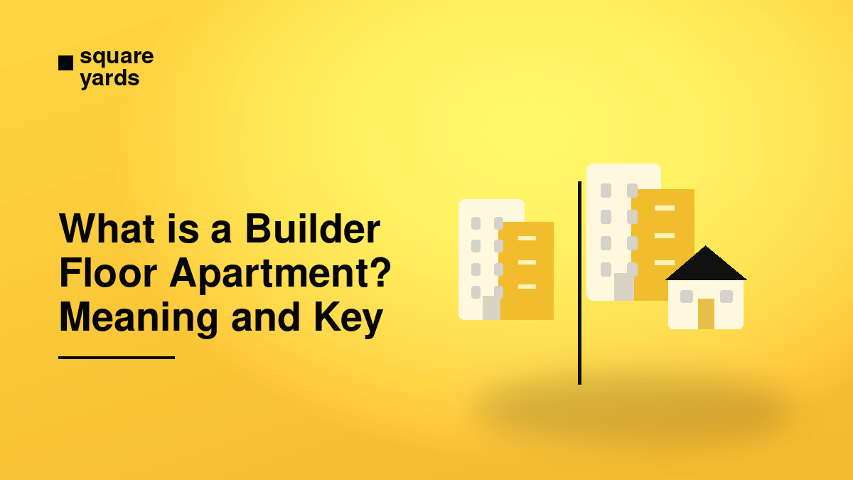 what is builder floor apartment