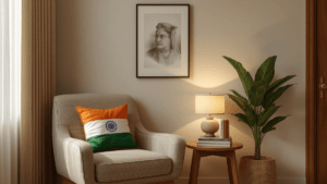 a reading corner