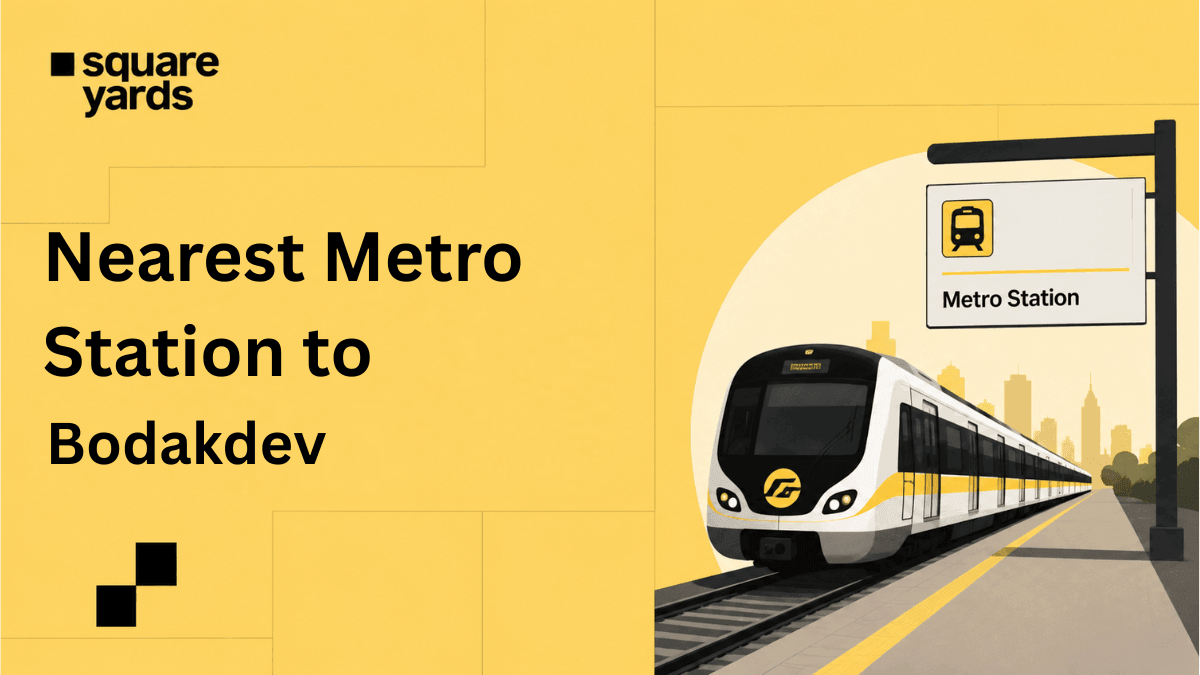 nearest metro station to bodakdev