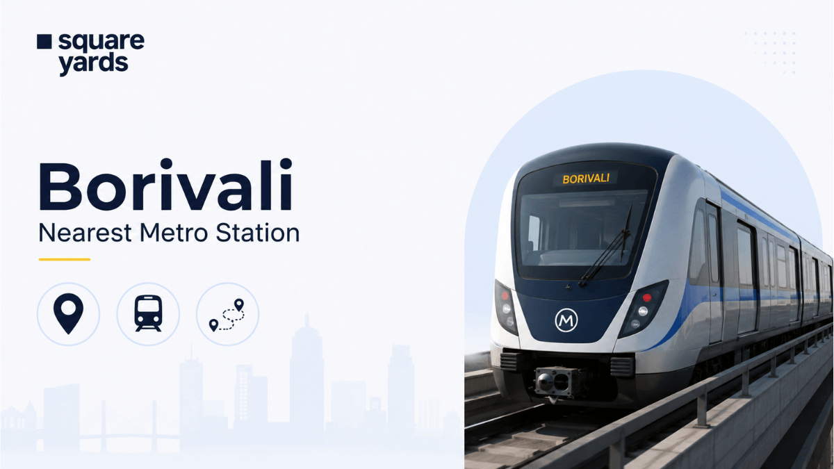 nearest metro station to borivalli
