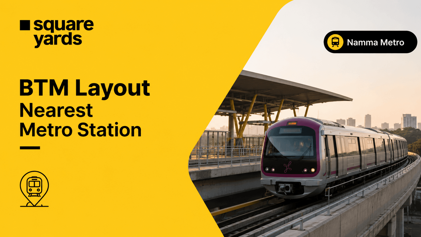 nearest metro station to btm layout