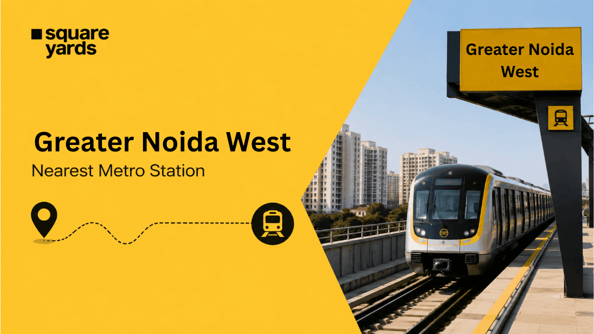 nearest metro station to greater noida west