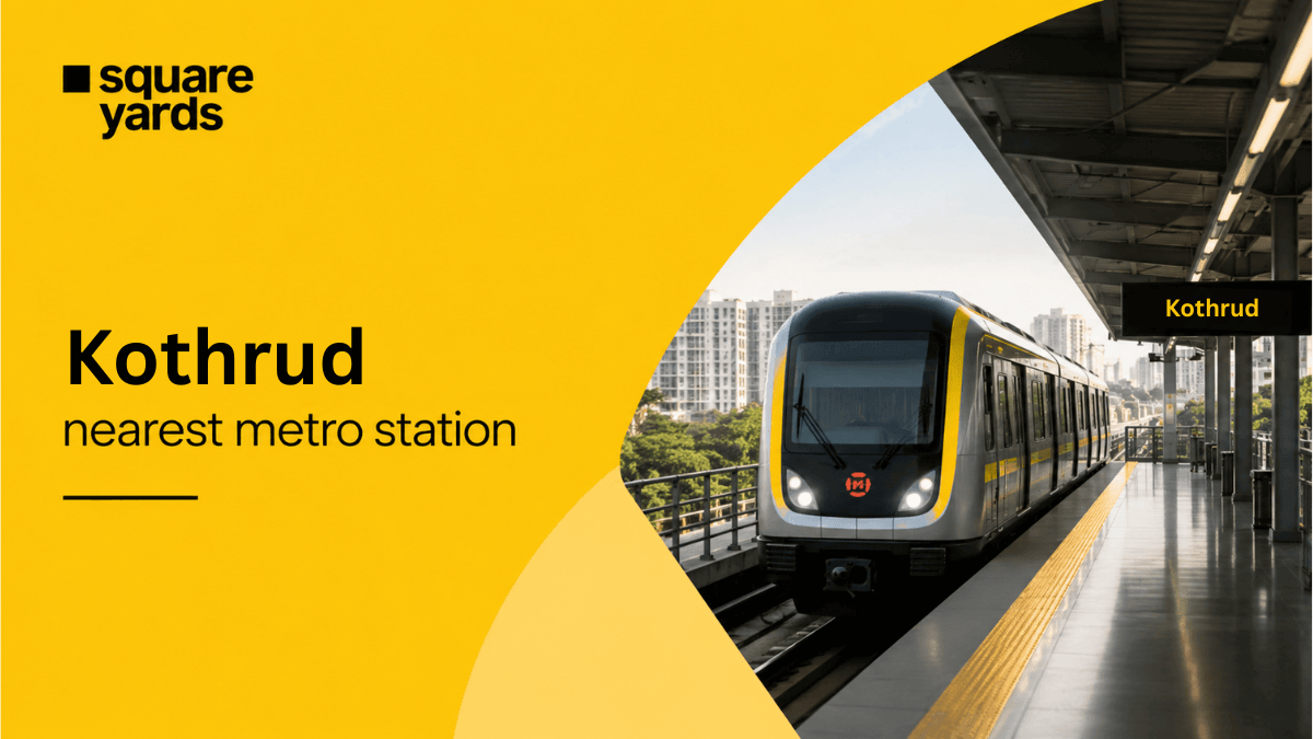 nearest metro station to kothrud
