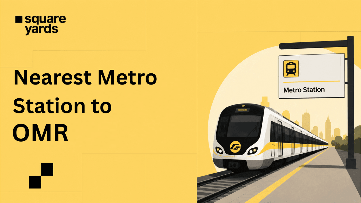 nearest metro station to omr