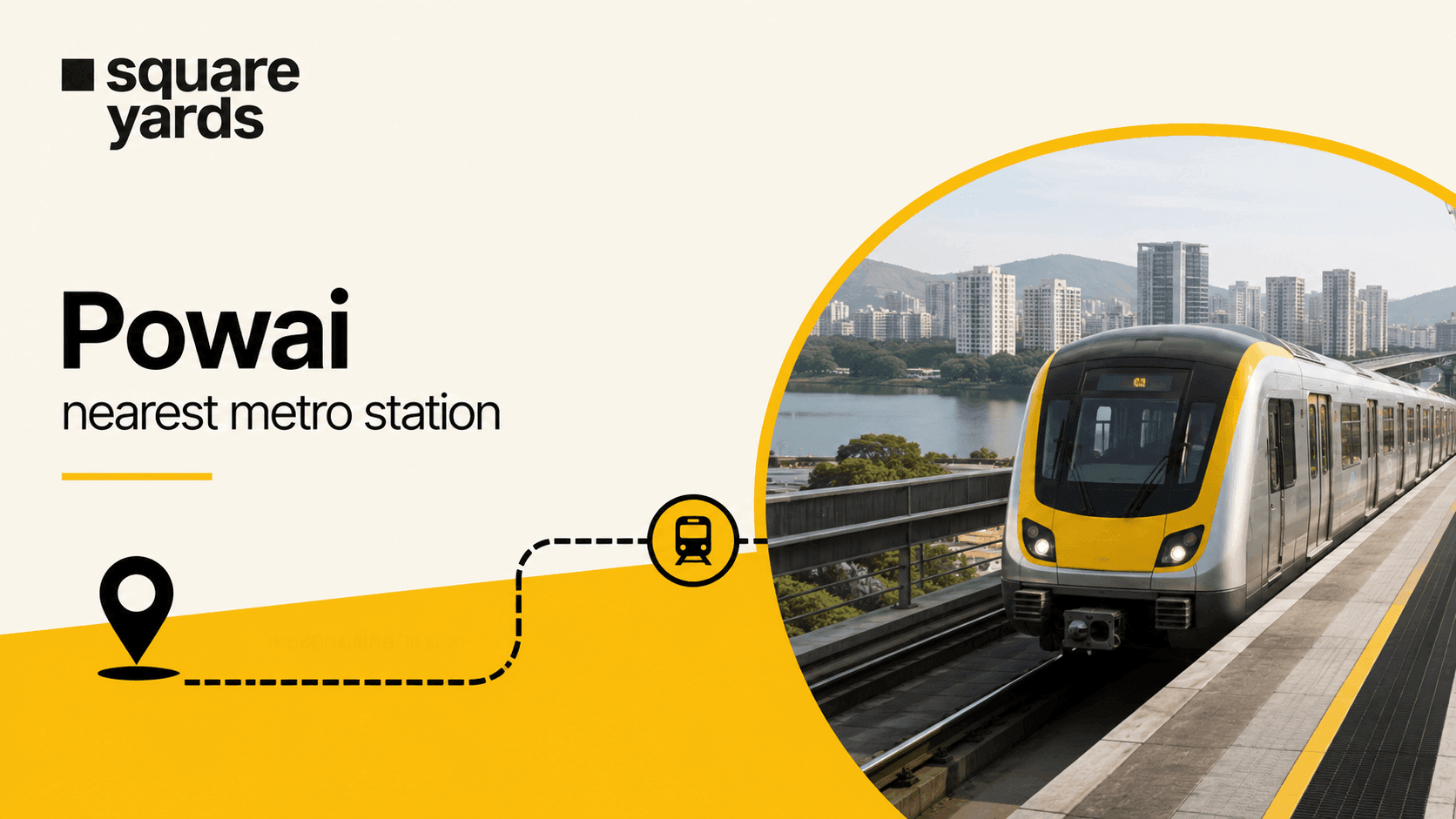 nearest metro station to powai