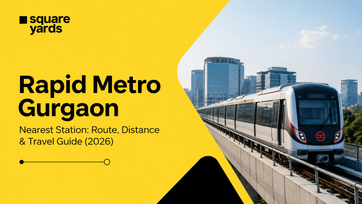 nearest metro station to rapid metro gurgaon