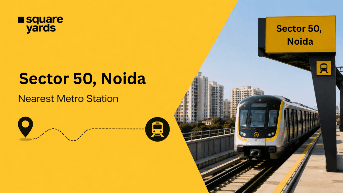 nearest metro station to sector 50 noida