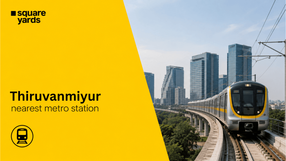 nearest metro station to thiruvanmiyur