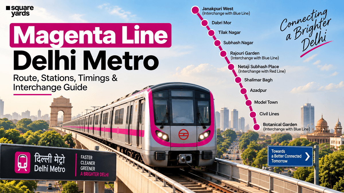 magenta line delhi metro