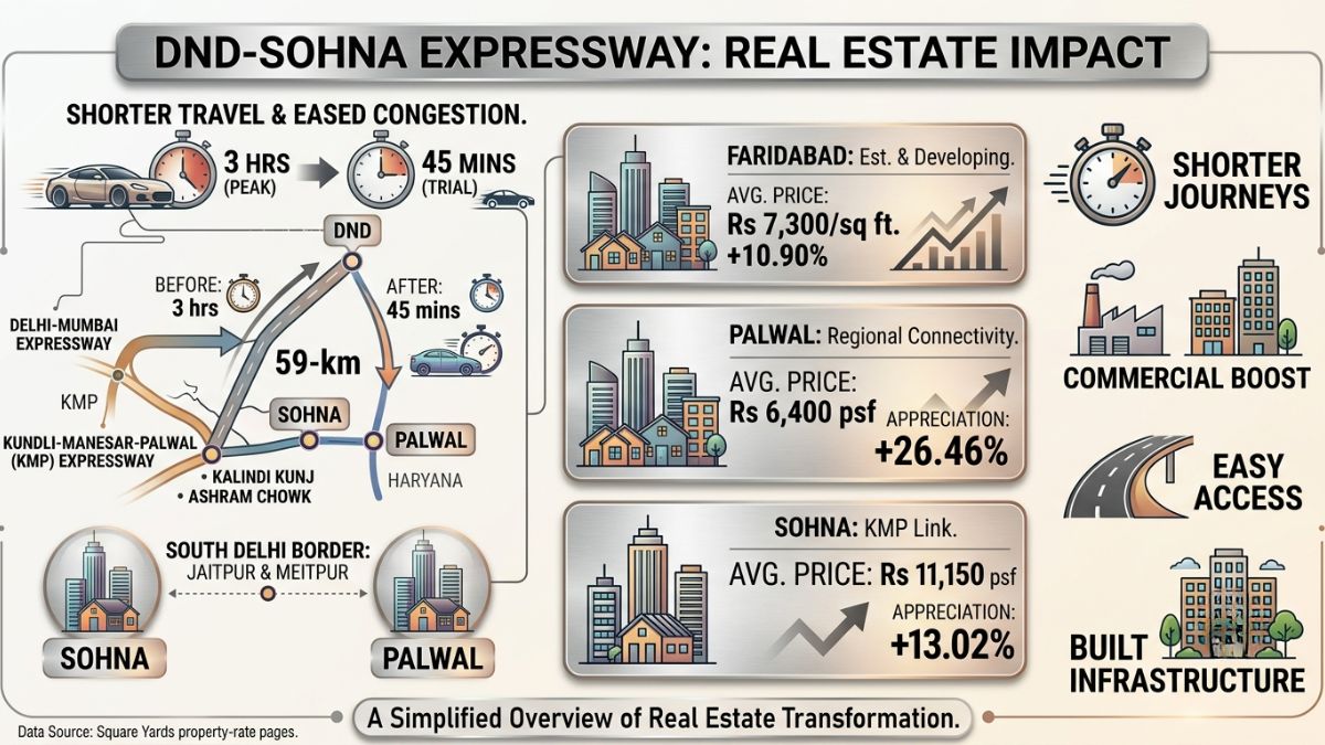 DND Sohna Expressway Infographics