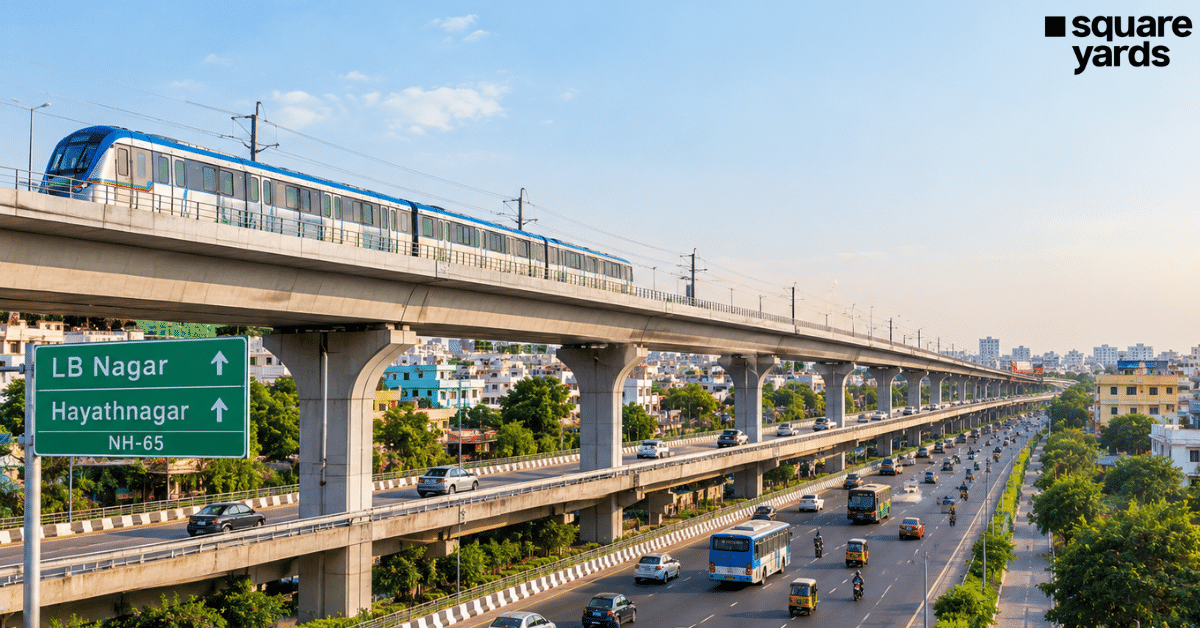 LB Nagar-Hayathnagar flyover