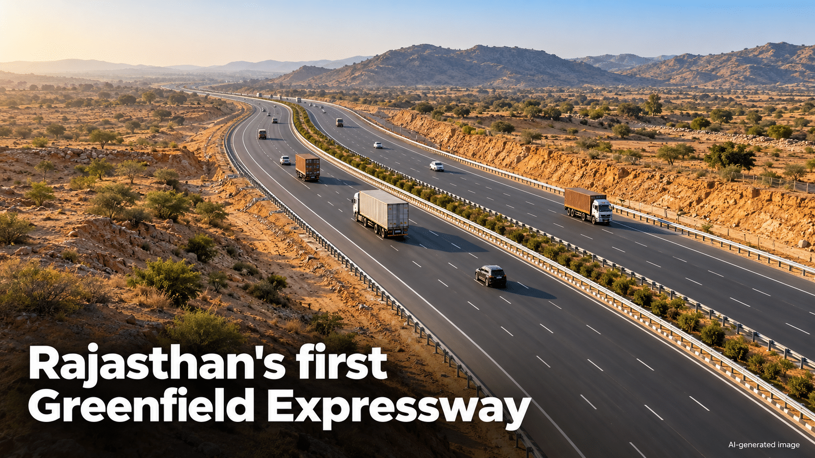 Rajasthan First Greenfield Highway