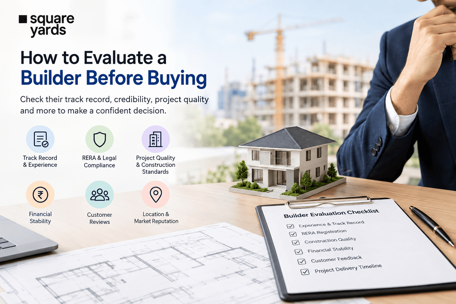 builder evaluation checklist for homebuyers